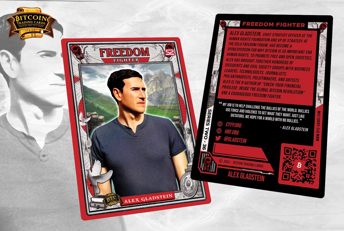 2023 Bitcoin Trading Cards / Series 2: Alex Gladstein - Card #36