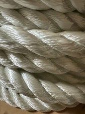 1.5 Inch by 100 feet Twisted Nylon Rope - Premium USA Made Cord