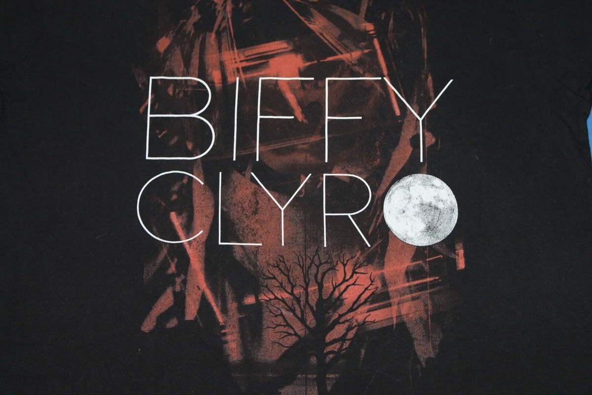 Biffy Clyro Shirt Mon The Biff Indie Band Men's Tee Large | eBay