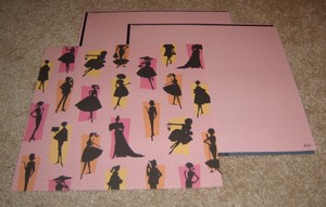 barbie scrapbook paper