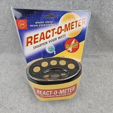 React-O-Meter Juego de Juguete Electrónico 2005 "Sharpen Your Ingenio" Nuevo - Probado - Funciona