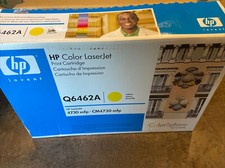 HP 644A Toner Ctg Q6462A Yellow HP Color LaserJet 4730mfp USED