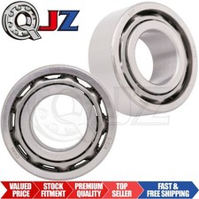  Qty.2 5207-OPEN Angular Contact Ball Bearing 35mm Bore x 72mm OD x 27mm W 