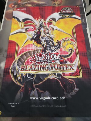Yu-Gi-Oh! TCG Blazing Vortex OTS Wall Banner KONAMI | eBay
