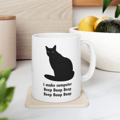 Humor Programming IT for Computer Security Hackers Ceramic Mug 11oz