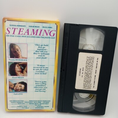 STEAMING (VHS)  Vanessa Redgrave, Sarah Miles & Diana Dors 1991