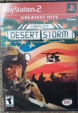 Conflict: Desert Storm Sony PlayStation 2 PS2 NO Manual Pre-Owned Not Tested 