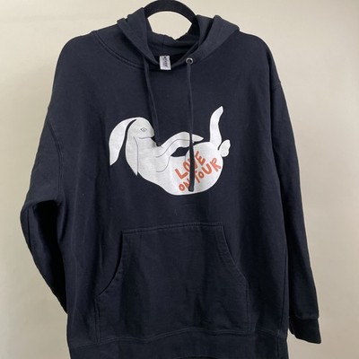Harry Styles Hoodie Large Love On Tour Merch Fleece Hooded Pullover Sweatshirt