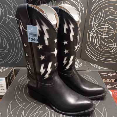 Alvies Billy Gibbons MSRP$549 ZZ Top BFG Cowhide 32Highboy Women's