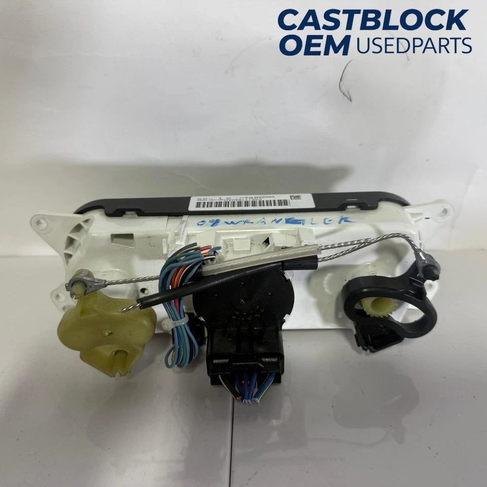 2007-2010 JEEP WRANGLER HEATER A/C CLIMATE TEMPERATURE CONTROL P55111840AD OEM - Image 3 of 4