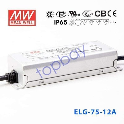 Mean Well ELG-75-12A Power Supply 60W 12V - Adjustable