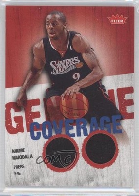 2008-09 Fleer Genuine Coverage Memorabilia Andre Iguodala #GC-AI d1m