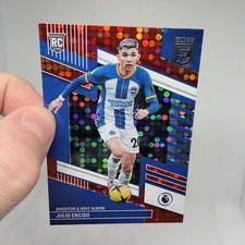 Julio Enciso - Red Disco SP - 2022-23 Panini Donruss Premier League - Brighton