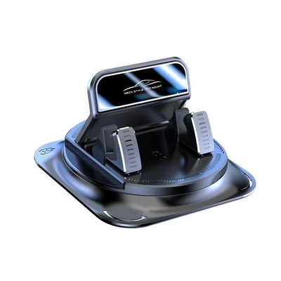 Car Phone Holder 360 Degree Rotation Anti Slip Navigation Base Mount