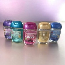 Bath and Body Works Disney Princesses Hand Sanitizer Gel Set of 5