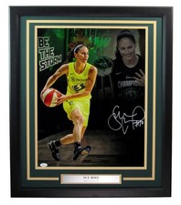 Sue Bird Autographed 16x20 Photo Seattle Storm Framed JSA 179157