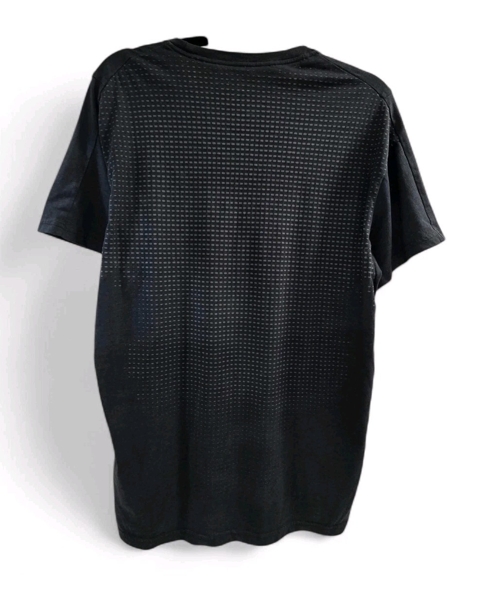 Nike Pro Men Dri-Fit Burnout Training Top  T-Shirt DR8772-010 Charcoal Black S thumbnail 2