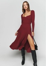 Reformation Banks Knit Dress Reformation