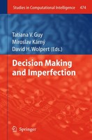 Tatiana V Guy (U. A.) | Decision Making And Imperfection | Taschenbuch (2015)