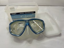 TUSA M-212 Freedom Ceos Scuba Diving Mask Blue With Case