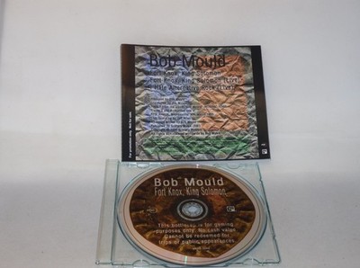 Bob Mould -  Fort Knox King Solomon Promotional ONLY CD S ** Free Shipping**