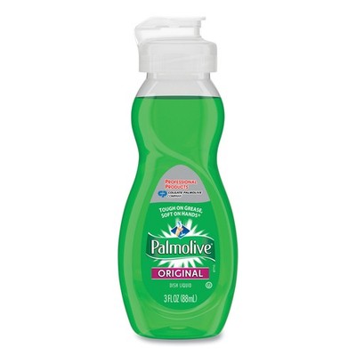 Palmolive  Dishwashing Liquid, Original Scent, 3oz Bottle, 72/Carton