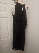 Versace Ocassion dress IT 50 UK 16 Brand New with Tags in Black