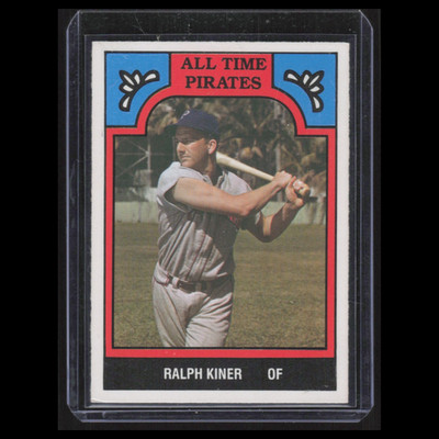 Ralph Kiner #5-PIR 1986 TCMA All-Time Pittsburgh Pirates Pittsburgh Pirates Card
