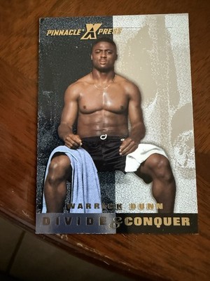 1997 Pinnacle X-Press - Divide & Conquer Warrick Dunn #17 /500 (RC)
