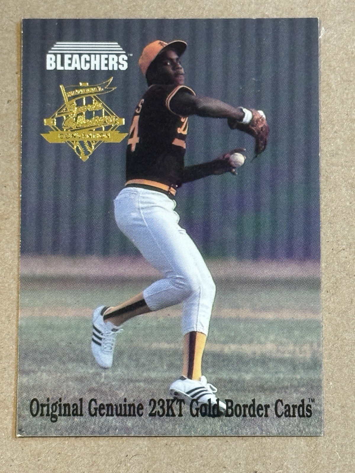 1993 Bleachers 23KT Barry Bonds #NNO Barry Bonds BASEBALL Arizona State