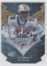 2008 Upper Deck Icons Silver Die-Cut 149/150 Ted Ginn Jr #53 0a1
