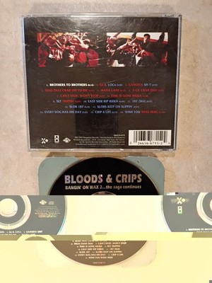 Bloods And Crips Bangin On Wax 2 Rap Cd Gangsta G Funk Rare West