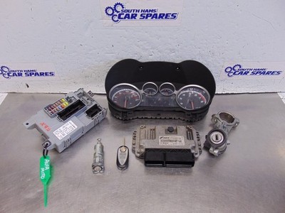 Alfa Mito ECU Kit 08-14 1.4 Turbo Manual Petrol 199A6000 Clocks Key 51847196