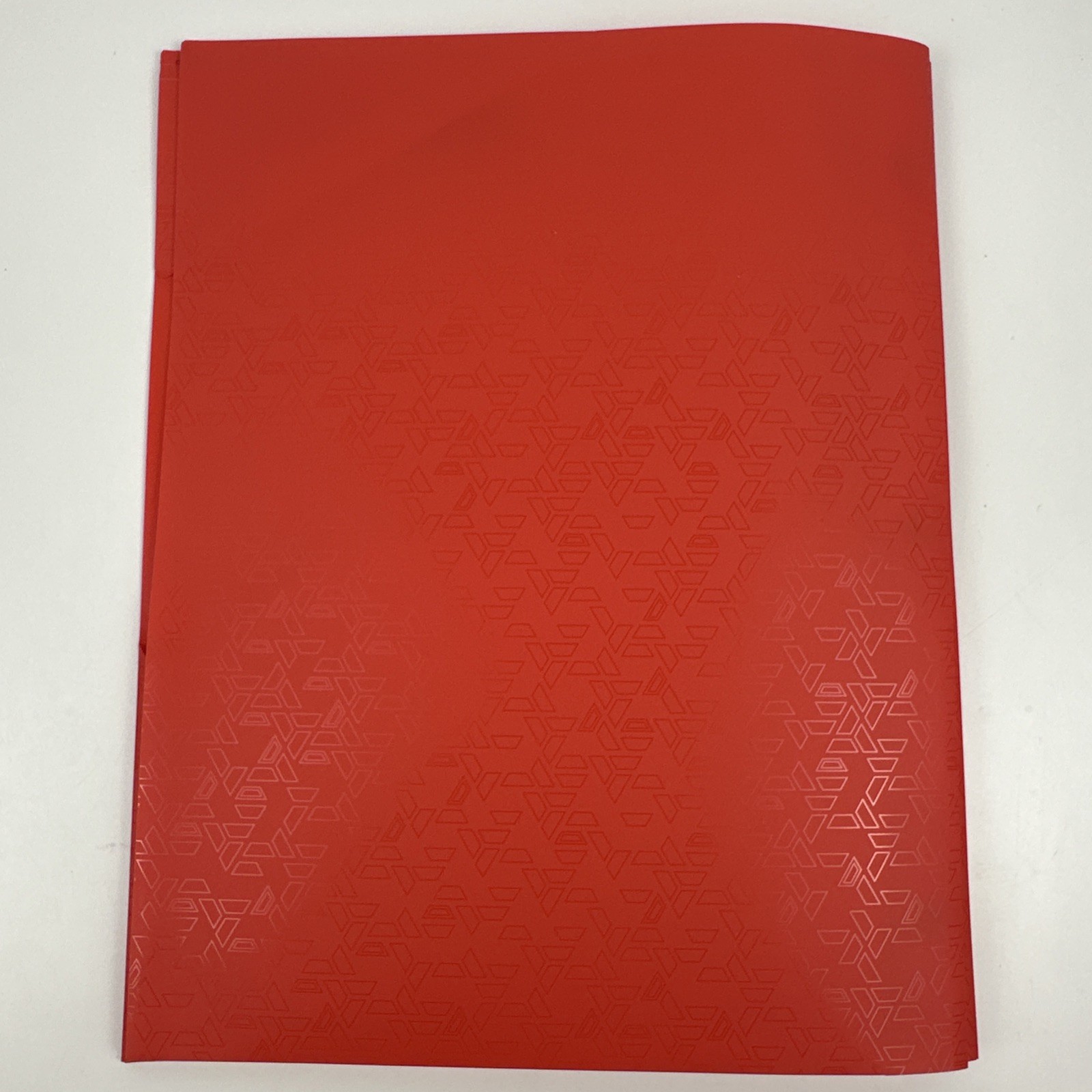 Mead Five Star 2 Pocket 3 Prong Plastic Folder QTY 6 Vibrant Red Portfolio