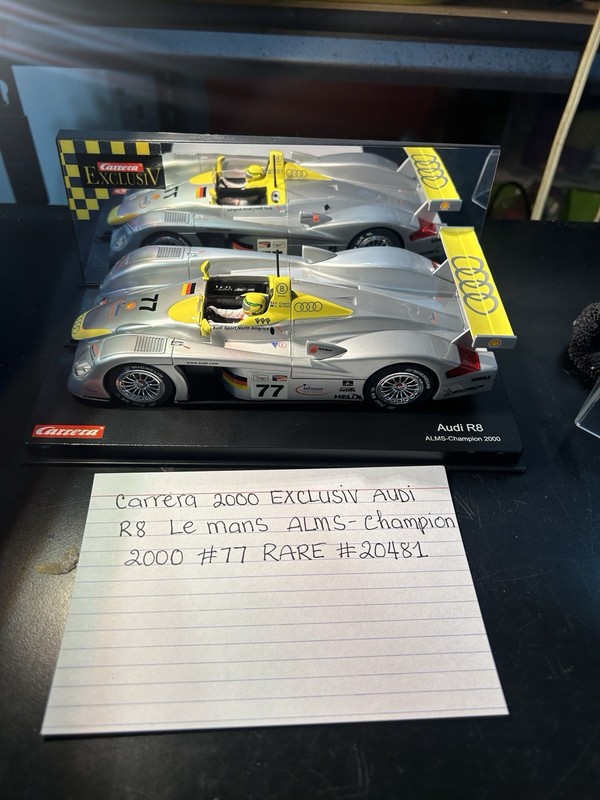 Carrera Exclusiv 2000 Audi R8 Le Man’s ALMS- Champion 2000