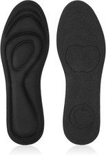 2 Pairs Memory Foam Insoles Orthotic Arch Support Shoe Inserts for Men Women