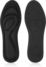 2 Pairs Memory Foam Insoles Orthotic Arch Support Shoe Inserts for Men Women