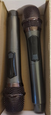 Wireless Microphone, Professional Dual Handheld Cordless Dynamic Mic System