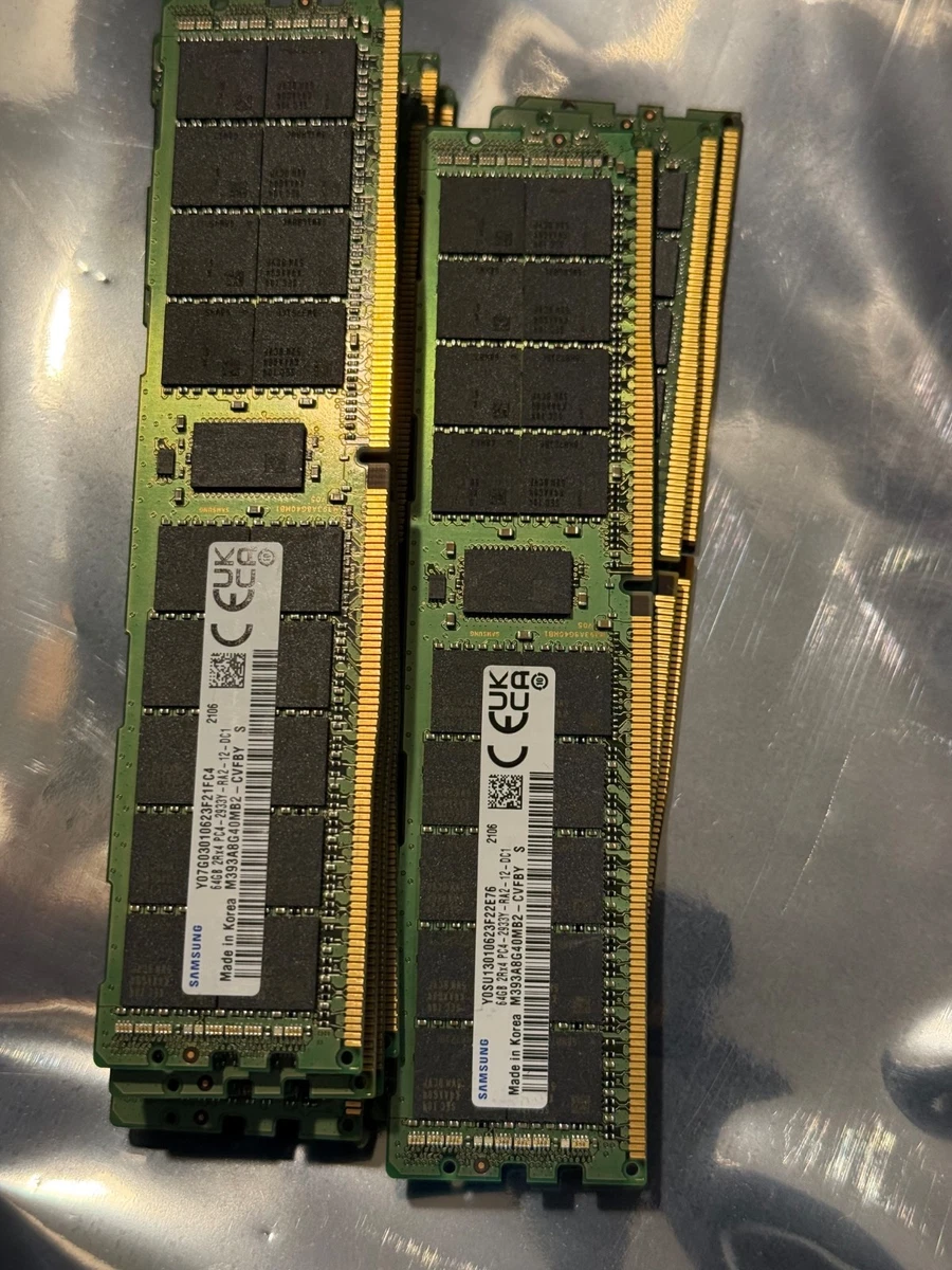Samsung DDR4 SDRAM 64 GB Total Capacity Memory (RAM) for sale | eBay
