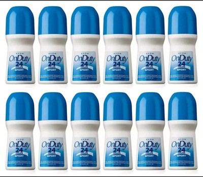 Avon OnDuty 24 Hours Sport Roll-On Deodorant - 75ml ( Pack Of 12)