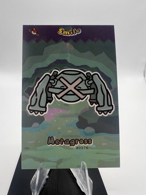 Metagross #376 - Cracked Ice Holo - Smile Card Database- Pokemon