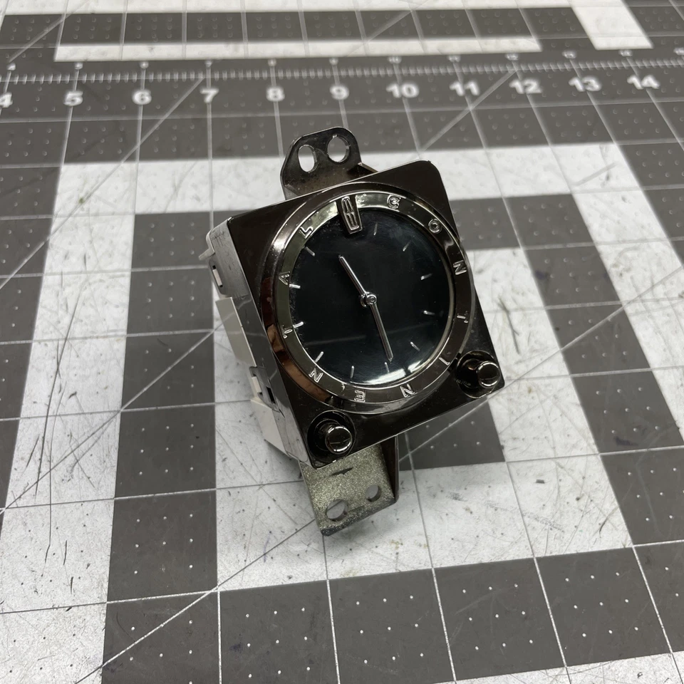 Lincoln Continental 1998 2002 tablero montado reloj analógico conjunto F80F-15000-af Foto 2 de 4