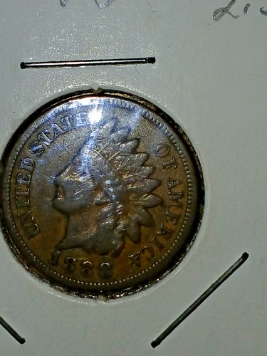 1888 Indian Cent Penny  ---- Stunning Details Coin  vg
