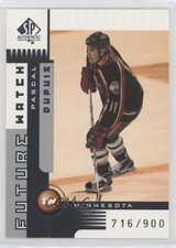 2001-02 SP Authentic Future Watch 716/900 Pascal Dupuis #153 0ll