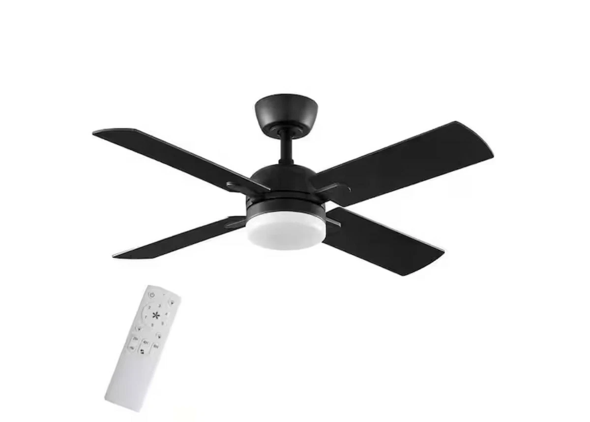 Hampton Bay Black Ceiling Fans 42 in Fan Width for sale | eBay