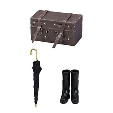 Mini House Accessories Playing Pretend Toys Doll Travel Accessory