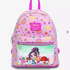 Mini mochila Loungefly Disney Wreck-It Ralph Vanellope Candy