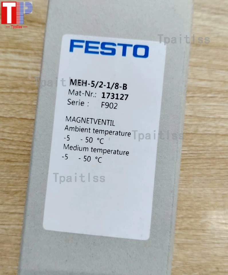 NEW 1pcs New Festo Brand new ones MEH-5/2-1/8-B 173127 Solenoid Valve #
