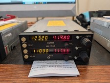Just serviced  TKM MX-170B Nav/Com 14V With New 8130-3  YELLOW TAGGED