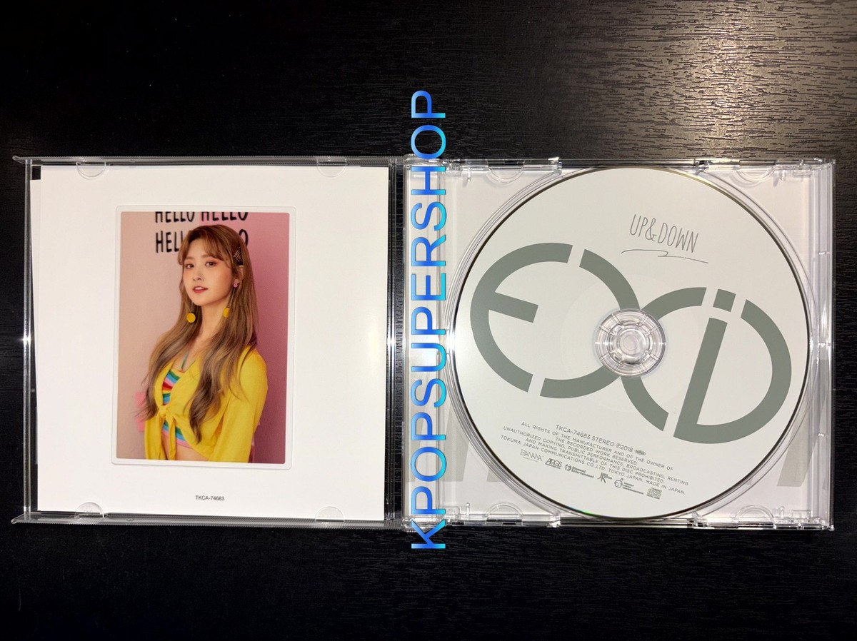 EXID Japan Single Album Up & Down CD Booklet Photocard Rare OOP